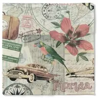 Mank Tissue Serviette Travel the world, 40 x 40 cm, 3-lagig, 100 Stück -