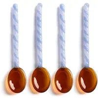 &Klevering - Duet Löffel, amber (4er-Set)