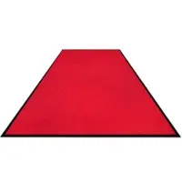 M&A Matting Schmutzfangmatte Colorstar, rot, waschbar, glatter Rücken 746085300150-C39 , Maße (B x T): 85 x 300 cm