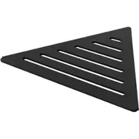 DURAL Duschablage Eckablage Aluminium, schwarz, ohne Reling – TI-SHELF LINE
