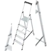 Krause MONTO Stufen-StehLeiter Solidy, 5 Stufen, Arbeitshöhe 3,05 m