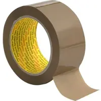 3M Scotch Verpackungsklebeband 3739, Braun, 50 mm x 66 m, 0,056 mm