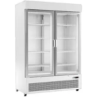 EURAST Kühlschrank-schaufenster grosse kapazität, mit 2 türen - 1375x725x2025 mm - 1100 W 230/1V - 14600001