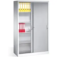 C+P Schiebetürenschrank Stahl 5OH abschließbar