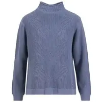 Blutsgeschwister Strickpullover Braid up your Life - softly blue S