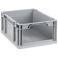 Proregal Eurobox NextGen Store HxBxT 17 x 30 x 40 cm 16 Liter Front Offen Eurobehälter Transportbox