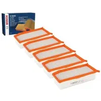 Bosch 5x Luftfilter F 026 400 343 für Dacia Renault Duster Lodgy Sandero II Clio IV