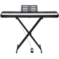 Auviso E-Piano mit 88 Hammermechanik-Tasten + Ständer