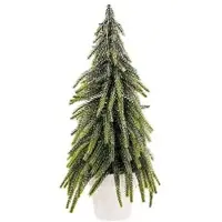 Buttinette Deko-Tannenbaum, mit Glitzer, 34 cm