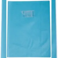 Calligraphe 10x Heftumschlag A4 Leder hellblau- Hellblau 72210C
