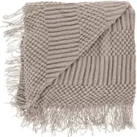 Unique living Decke Palma 130x160cm Taupe