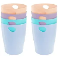Exacompta 45396D 8x ECOBIN Papierkorb Aquarel - Farben sortiert