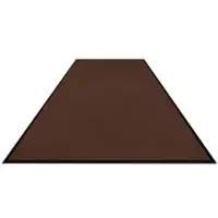 M&A Matting Schmutzfangmatte Colorstar, schokobraun, waschbar 7460115180150-C42 , Maße (B x T): 115 x 180 cm, glatter Rücken