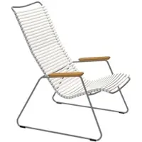 Houe CLICK Relaxsessel Lounge Chair Bambusarmlehnen Stahlgestell