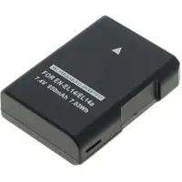 AccuCell Akku für Nikon COOLPIX D5200, Typ EN-EL14/14a, 950 mAh, 7,4 V