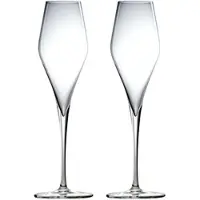 Stölzle LAUSITZ Serie Q1 Champagnerkelch Sektglas mundgeblasen 2 Stück 300 ml