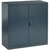 OTTO Office Stahlschrank mit Flügeltüren grau, 93x100x40 cm