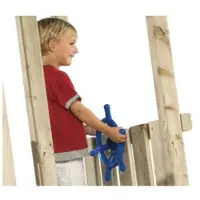 Meingartenversand.de Steuerrad Kinder - Gartenspielzeug aus Kunststoff - farbenfrohes Kinderspielzeug - Kunststoffspielzeug für Kinder im Garten