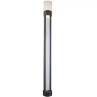 Globo LED Stehleuchte, Up & Down, Alu, grau, H 110 cm