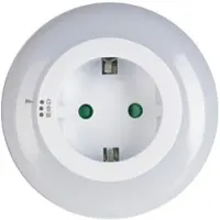 MAXXMEE LED-Steckdosenleuchte - weiß