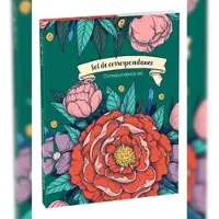 Clairefontaine 5x Frida Kahlo, Korrespondenzset 12x16,5 cm mit 8 Einzelkarten 11x15,5 cm sortiert und 8 Umschlägen Pollen C6 naturweiß - 116234C