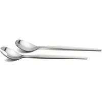 Weis Karl Salatbesteck Griffe satiniert, 26 cm