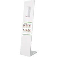 Sanismart Desinfektionsständer Weiß + Sensorspender 1000 ml