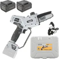 Volpi KVS5700 - Akku-Handkettensäge - 2x21.6V 2.5Ah