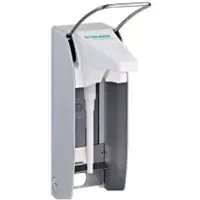 B. Braun Deutschland GmbH & Co.KG B. Braun Seifen- und Desinfektionsmittelspender, Hochwertiger Wandspender für die ideale Hygiene, T plus, kurzer Armhebel, für 1 Liter - Euroflaschen