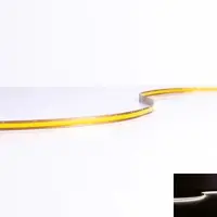 Longlife LED COB 12V Free Cut LED Streifen 5M 10W/m 600LED/m 8mm IP20 - Lichtfarbe: Neutralwe...