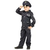 Buttinette Kinder-Kostüm "Polizist", dunkelblau