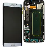 Samsung Komplett LCD & Toucheinheit für Galaxy S6 Edge+ G928F, silber