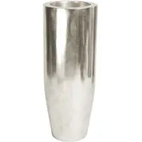 Fleur Ami Pandora elegante Bodenvase Ø 35 cm, Höhe 90 cm silver leaf