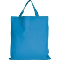 TEXXILLA Baumwolltasche CLASSIC mit zwei kurzen Henkeln und Ihrem Wunschmotiv, hellblau