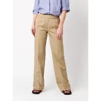 Toni Schlupfhose "Sue Wide Chino", Damen, Gr. 44, N-Gr, sand, Web, Obermaterial: 87% Baumwolle, 10% Polyamid, 3% Elasthan, lang, Hosen Schlupfhose, mit bequemem Dehnbund - auch in Kurzgröße erhältlich