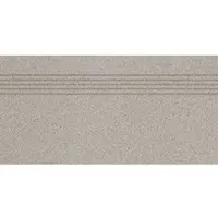 Rako Taurus Granit Treppenfliese grau 30x60 cm matt TCPSE076.1