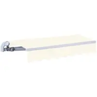 Jet-Line Markise Gelenkarmmarkise 3.95x2.5m Sunconnect beige UV-Schutz wasserbeständig Terrasse Garten Balkon Gartenmöbel Sonnenschutz Sichtschutz