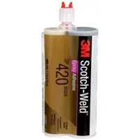 3M Scotch-Weld 2-Komponenten-Konstruktionsklebstoff auf Epoxidharzbasis für das EPX System DP 420, Schwarz, 400 ml