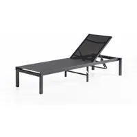 GreenYard Sonnenliege Gartenliege verstellbare Rückenlehne Aluminium