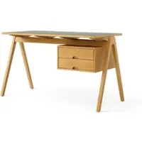 &tradition - Daystak RD3 Schreibtisch, Buche / Fenix Verde Comodoro (0750)