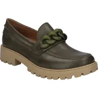 Josef seibel Slipper "Marta 19, moos", Damen, Gr. 39, grün (moos), Obermaterial: 100% Rindsleder Leather cow., Schuhe Slipper