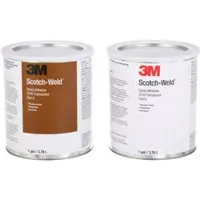 3M Scotch-Weld 2-Komponenten-Konstruktionsklebstoff auf Epoxidharzbasis 2216 B/A, Grau, 1,6 l