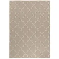 Carpetsale24 In & Outdoor Teppich Skandi Boho Stil Einfarbig Flachgewebe Wetterfest Wohnzimmer Balkon Terrasse Küchenteppich, Grösse: 80x150 cm
