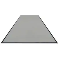 M&A Matting Schmutzfangmatte Colorstar, hellaschgrau, waschbar 746085115150-C64 , Maße (B x T): 85 x 115 cm, glatter Rücken