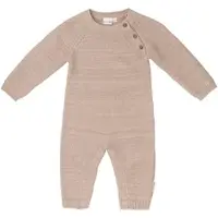 BORNINO HOME Lieblinge Strickoverall langarm, beige, 74