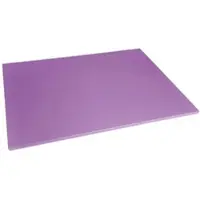 Hygiplas Schneidebrett mit niedriger Dichte, lila, 600 x 450 x 10 mm
