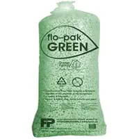 Flo-pak 400 Liter DAS ORIGINAL BIO Grün Verpackungschips Füllmaterial