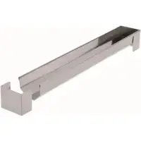 Schneider Creme-Form, Edelstahl, Trapez offen 193041 , Abmessung: 600 x 90 x 75 mm