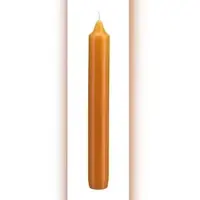 Kopschitz Kerzen Leuchterkerzen, Tafelkerzen, Haushaltskerzen Honig, 250 x Ø 25 mm, 12 Stück