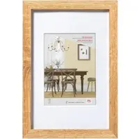 Walther design Fiorito Holz Bilderrahmen Kunstglas, 50x70 cm, eiche hell